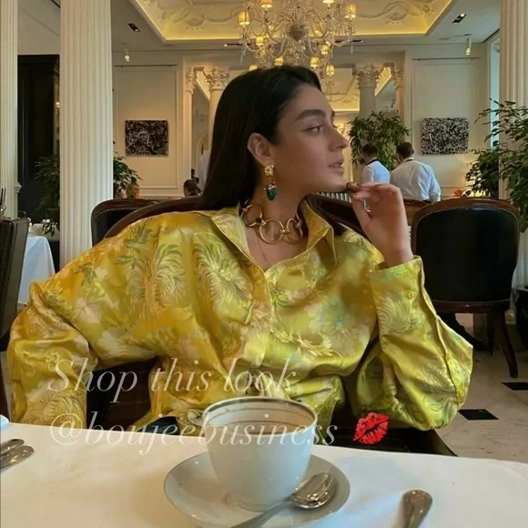 H&M Jacquard Patterned Shirt - Picture 3 of 13